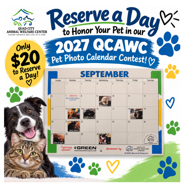 Reserve a day calendar 2027 2